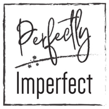 Perfectly Imperfect on white Design